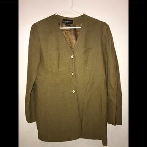 Liz Claiborne linen silk Blazer
